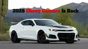2028 Chevy Camaro Is Back: V8 Power, How Many Doors?