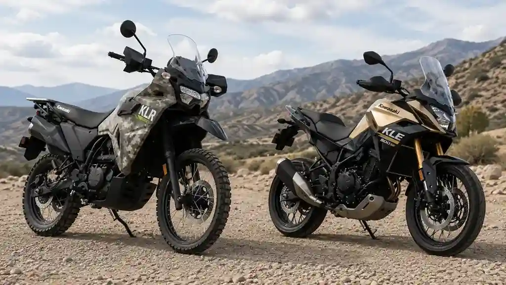Kawasaki KLR650 vs Kawasaki KLE500: Which Adventure Bike Wins?